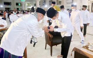Terapkan Prokes, Peringatan Maulid Nabi di Batam Berlangsung Khidmat