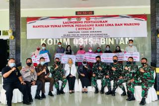 Ribuan PKL di Tanjungpinang Dapat Bantuan Modal Usaha