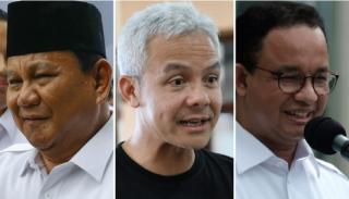 Survei Capres Poltracking: Ganjar 22,9%, Prabowo 20%, Anies 13,5%