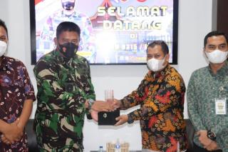 Bawaslu Datangi Kodim 0315/Bintan Bahas Sinergi Pemilu-Pilkada