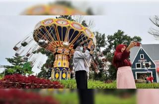 Menikmati Suasana Kebun Ala Eropa di Trans Studio Garden Tanjungpinang