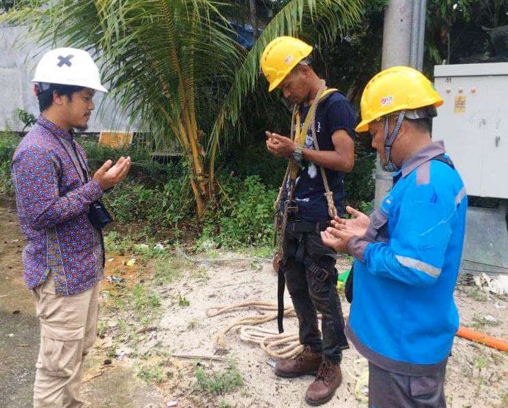 Pin Isolator Jaringan Listrik di Bintan Retak Termakan Usia, 2 Kelurahan Padam