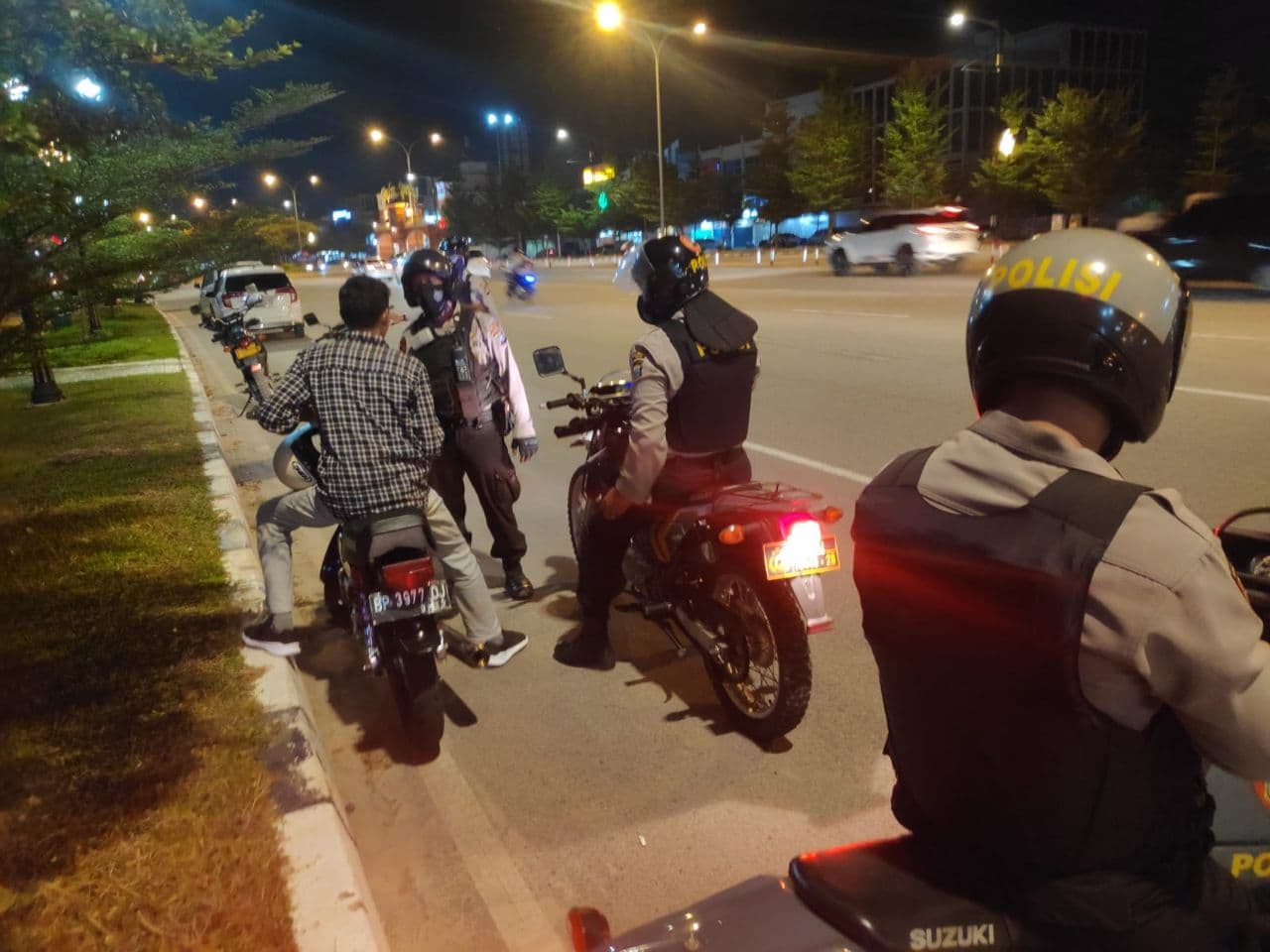 Tim Raimas Barelang Incar Muda-mudi Keluyuran Malam