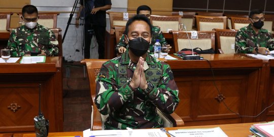 Sah! DPR Setujui Andika Perkasa Panglima TNI Baru