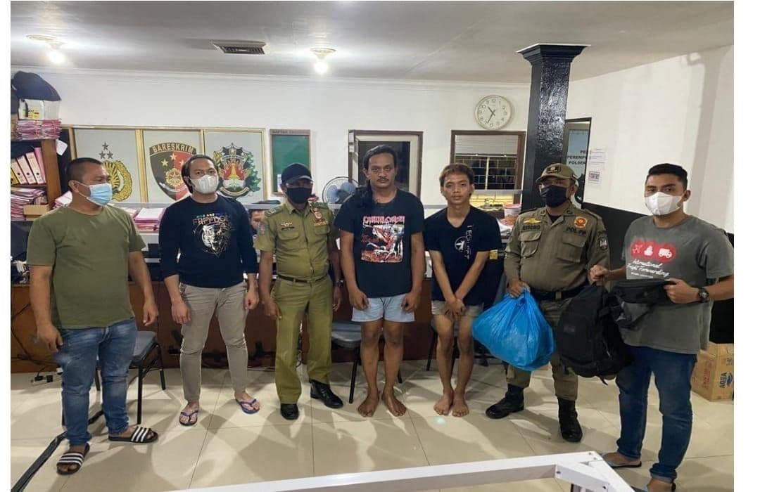 Pelaku Corat-coret Dinding Terowongan Pelita Ditangkap Polisi