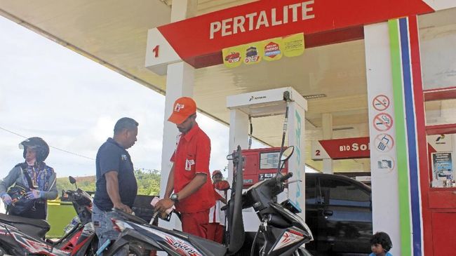 Harga Naik, SBPU Karimun Jual Pertalite Rp 6.850 per Liter