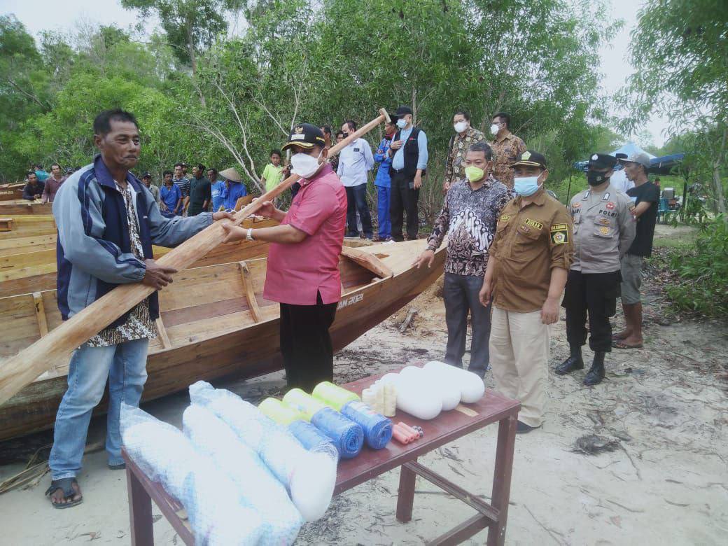 Pemkab Karimun Ingatkan Sampan Bantuan untuk Nelayan Jangan Dijual