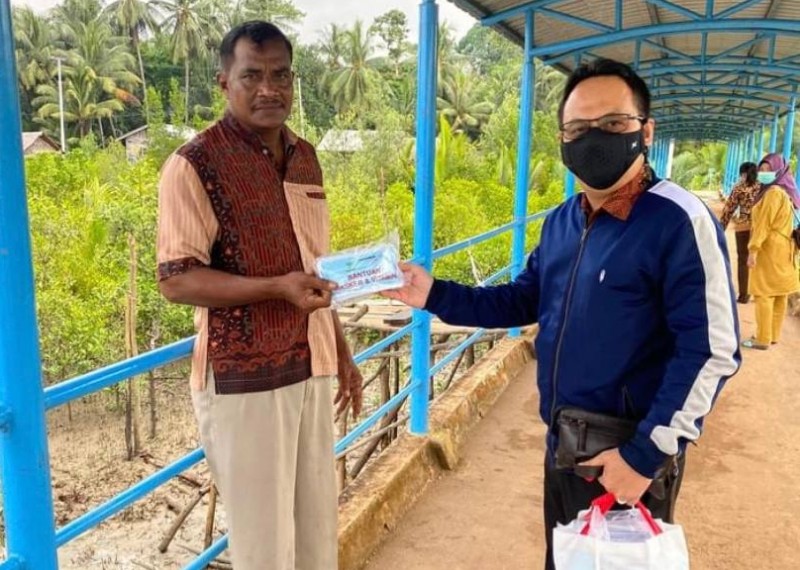 Karimun Nol Kasus Covid, Camat Belat Gencar Ajak Warga Taat Prokes