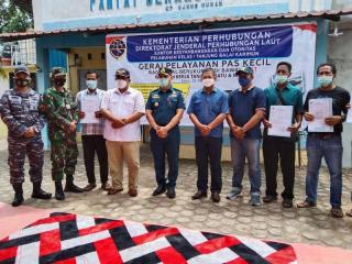 KSOP Karimun Terbitkan 855 Dokumen Pas Kecil Kapal Nelayan