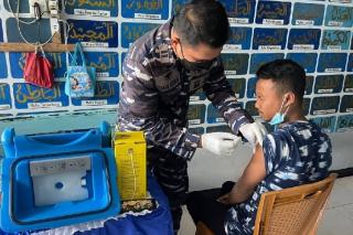 Prajurit TNI AL Serbu Lapas Dabo Singkep di Lingga