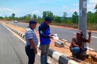 Dishub Bintan Pasang 35 Titik Lampu PJU Senilai Rp 562 Juta