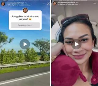 Insta-stories Terakhir Vanessa Angel Bikin Sedih