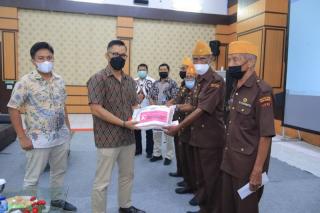 Legiun Veteran di Kundur Karimun Dapat Tali Asih dari PT Timah