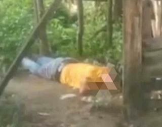 Mayat Pria Berbaju Kuning Terkapar di Kampung Aceh