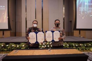 Teken PKB, Bank Indonesia Kepri Serahkan Uang Palsu ke Polda