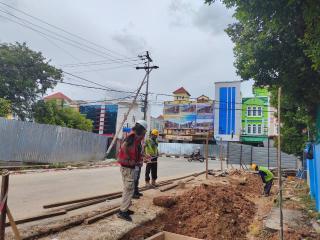 Pertama Kali, Jembatan Penyeberangan Orang Dibangun di Karimun
