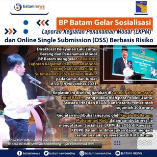INFOGRAFIS: Sosialisasi LKPM dan OSS Berbasis Risiko