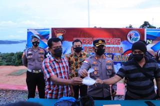 Polres Anambas Temukan Sabu-sabu Tak Bertuan
