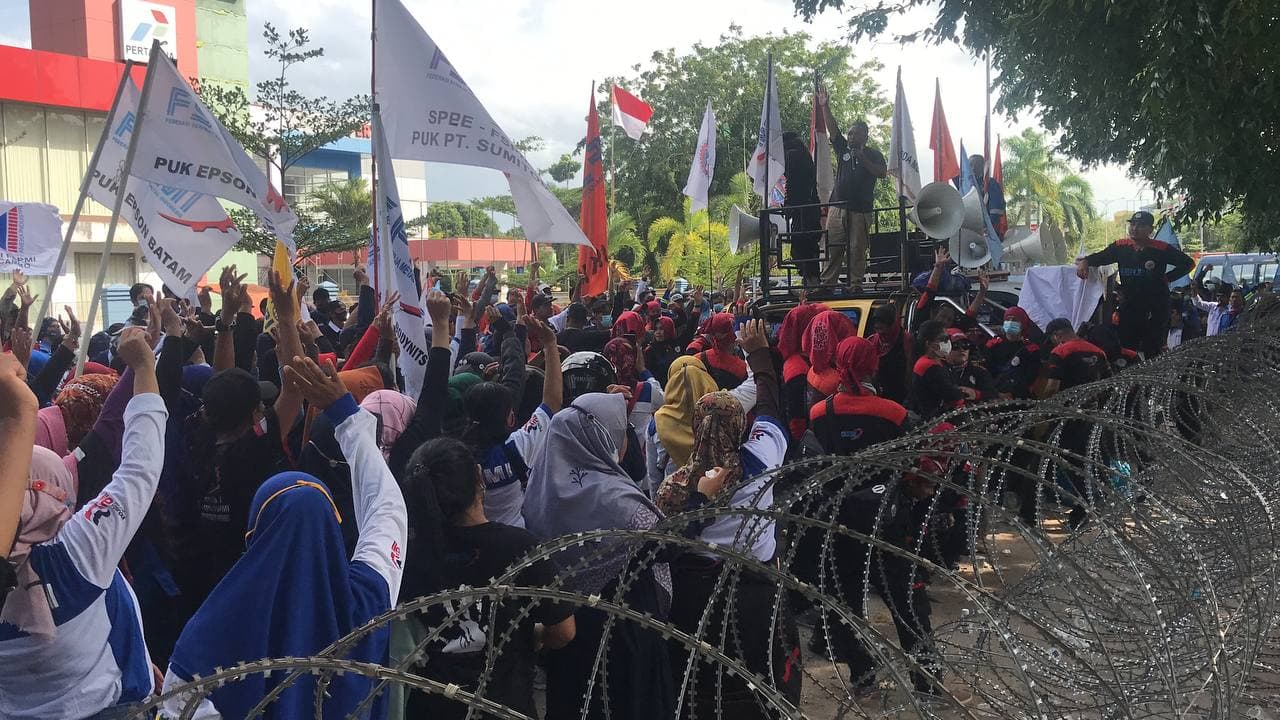 Demo Buruh Besok Bakal Dilakukan di Batam dan Tanjungpinang