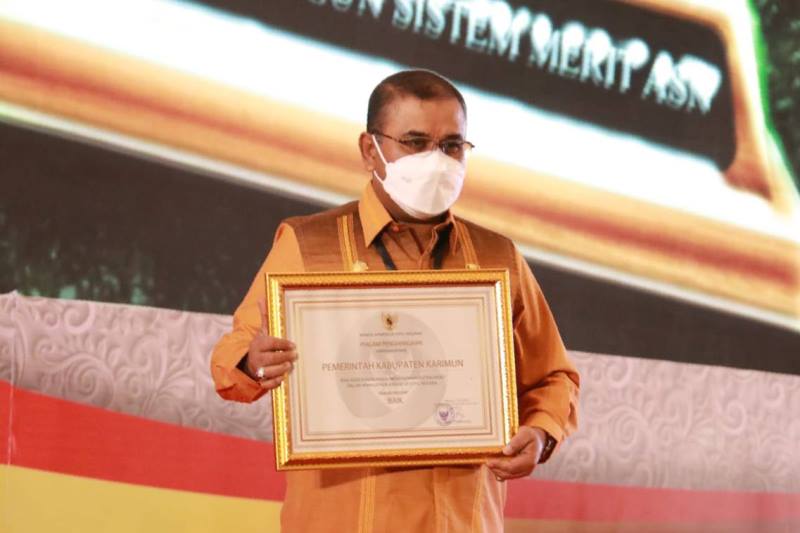 Karimun Raih Anugerah Meritokrasi Kategori Baik