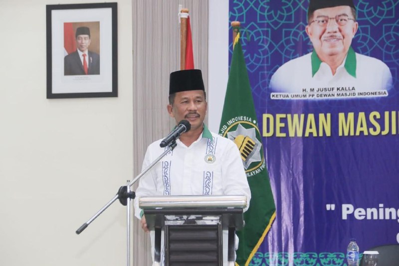 Pimpin DMI Kepri, Rudi Ajak Seluruh Komponen Makmurkan Masjid