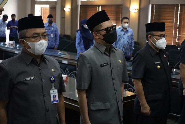Seorang Penyandang Tunanetra di Kuningan Dilantik Jadi Kepala Dinas