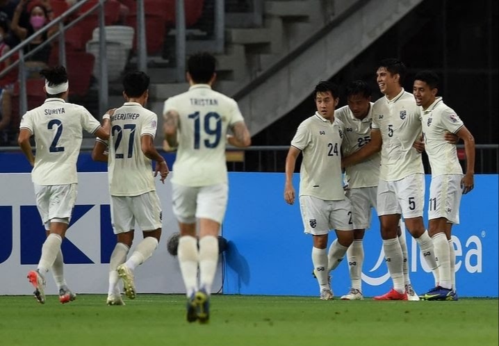 Piala AFF 2020: Thailand Juara Grup A Usai Gasak Singapura 2-0