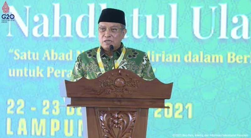 Muktamar NU: Said Aqil Yakin Kalahkan Yahya Staquf