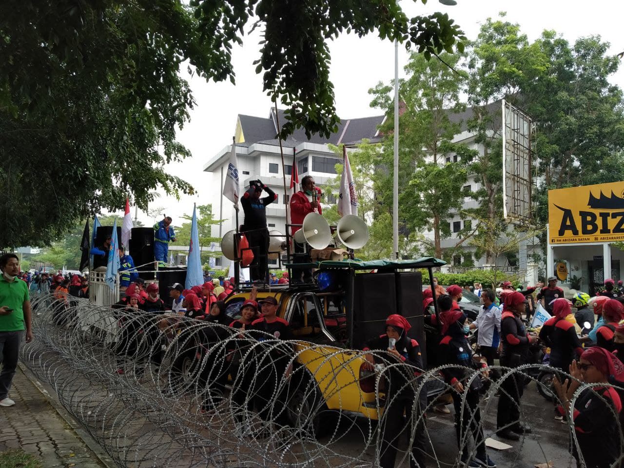 Sudah 9 Kali Demo Revisi UMK 2022, Buruh Batam Enggan Menyerah