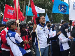 Alasan Aliansi Buruh Batam Gelar Aksi 5 Hari Berturut-turut di Temenggung Abdul Jamal