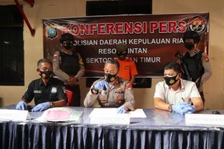 Baru Sebulan Bebas, Residivis Kasus Narkoba Diciduk Curi Motor di Bintan