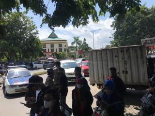 Arus Lalu-lintas di Depan Graha Kepri Dialihkan