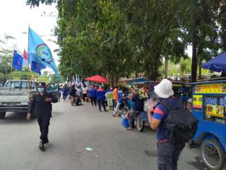 Cerita Pedagang Raup Cuan di Tengah Lantang Orasi Buruh Batam
