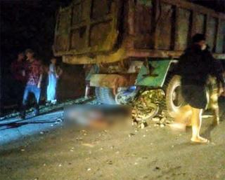 Kecelakaan Maut di Bintan, Pemotor Tewas Terjepit Truk dan Honda CRV