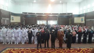 444 pejabat Eselon III dan IV di Karimun Dirotasi