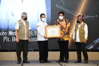 Bintan Raih Penghargaan Percepatan Penanganan dan Vaksinasi Covid-19