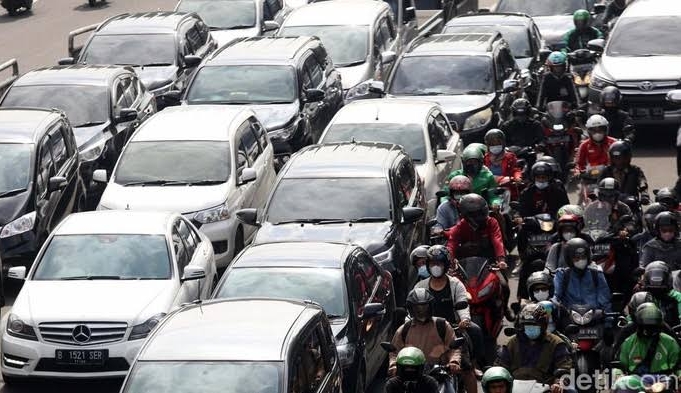 Bukan Jakarta, Ini Kota Paling Macet di Indonesia 2021