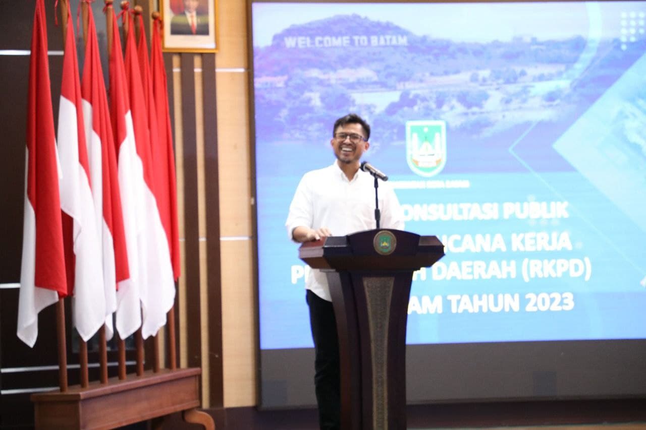Ketua DPRD Batam Nuryanto Hadiri Forum Konsultasi Publik RKPD Tahun 2023
