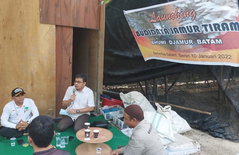Waka II DPRD Kepri Ungkap Peluang Besar Dibalik Budidaya Jamur Tiram