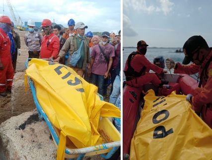 Mayat Pelajar Magang Tenggelam di Galangan Kapal Batam Ditemukan