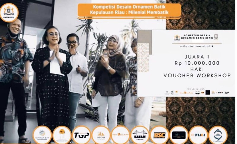 Kadin Kepri Dongkrak Kreativitas Anak Muda Lewat Program `Milenial Membatik`