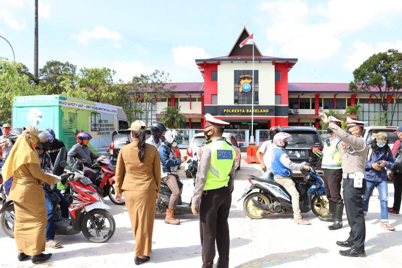 Puluhan Kendaraan Tunggak Pajak di Batam Terjaring Razia
