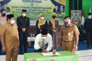 Kemenag Bintan Launching Website Resmi Wujudkan Keterbukaan Informasi