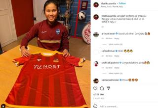Bintang Timnas Wanita Indonesia Direkrut Klub Serie B Italia