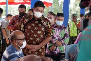 Bupati Roby: Vaksin Booster Ampuh Lawan Varian Baru Covid-19