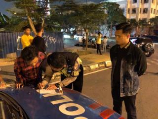 Puluhan Sepeda Motor Terjaring Razia Balap Liar di Batam