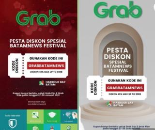 Batamnews Festival 2022: Ada Diskon Belanja-Transportasi dari Grab Batam