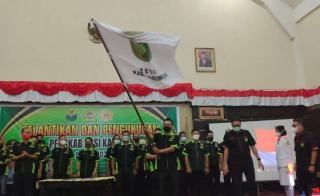 Bripka Om Kenedi Resmi Nakhodai PBSI Karimun