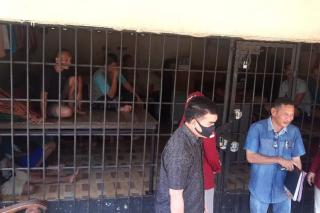 Manusia dalam Kerangkeng Rumah Bupati Langkat Diduga Disiksa
