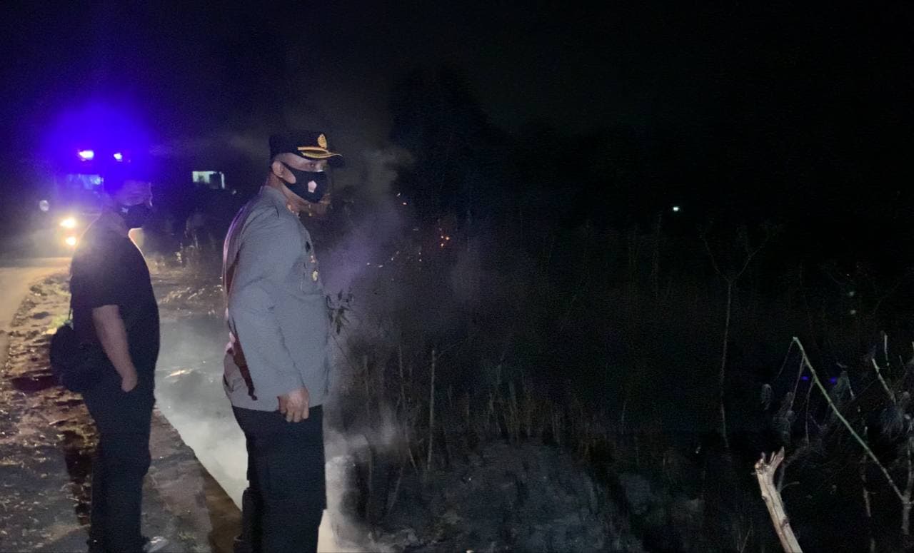 Kapolres Karimun Incar Pelaku Pembakaran Lahan
